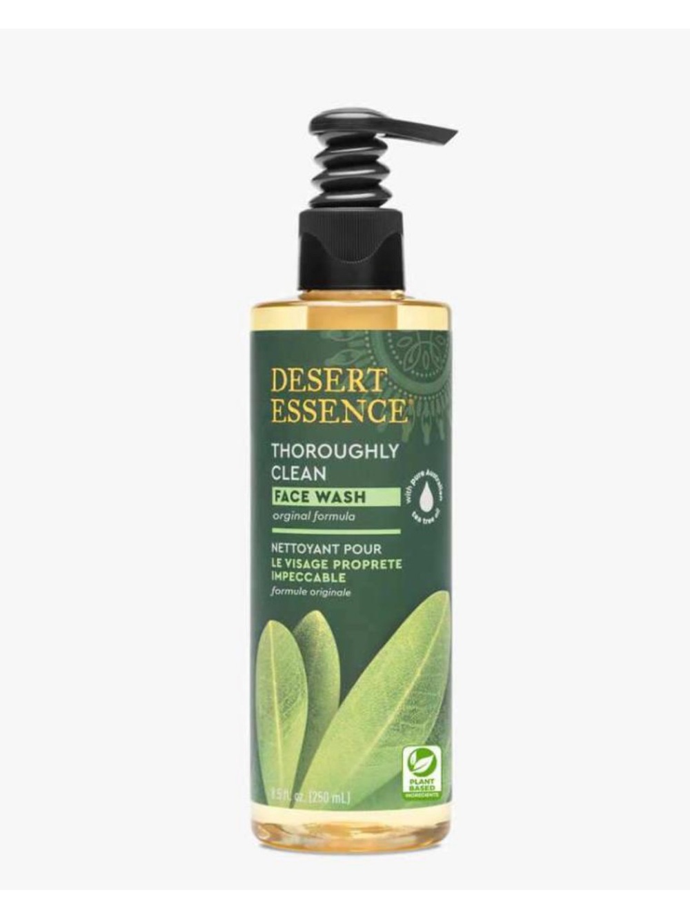 Desert Essence Thoroughly Clean Face Wash - Green